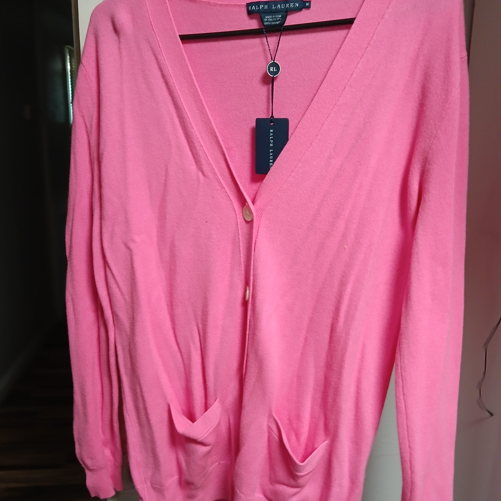Ralph Lauren Pink Women's Cardigan
